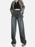 Baggy Vintage Straight Denim Jeans