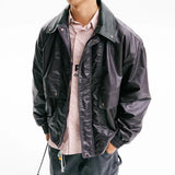 Trendy Lightweight Leather Biker Jacket