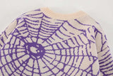 Spider Pattern High-Quality Knitted Sweater