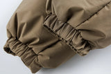 Breathable Stand Collar Thick Padded Puffer Jacket