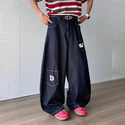 Effortless Cool Scimitar Wide Leg Jeans