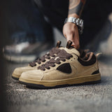 Breathable Color Block Chunky Sole Sneakers