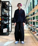 Retro Loose Washed Casual Tooling Pants
