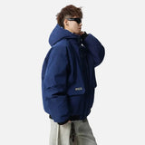 Y2K High Quality Detachable Fur Hooded Jacket