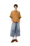 Y2K Washed Denim Jorts