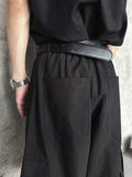 High Quality Solid Color Pockets Jorts