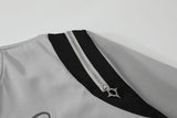 Vintage Striped Varsity Jacket