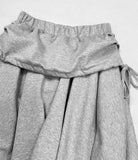 Versatile Irregular Fake Two Piece Flared Sweatpants