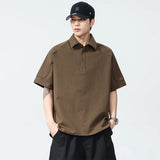 Men's Premium Casual Loose Fit Polo T-Shirt