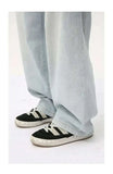 Comfortable Trendy Simple Washed Straight Jeans