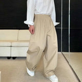 Casual Original Splicing Design Wide Leg Pants