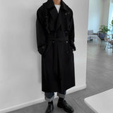 Long Loose Windbreaker Coat