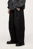Relaxed Fit Wide-Leg Pants
