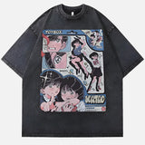 Retro Vintage Japanese Style Cartoon T-Shirt