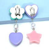 Y2K Heart and Star Earrings