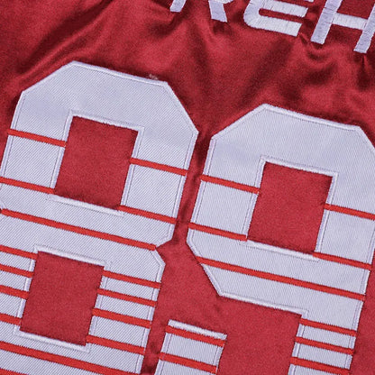 Retro Patchwork Racing Sport V-Neck T-Shirt