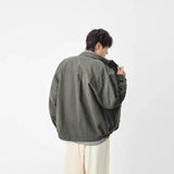 Versatile Casual Button-Up Denim Jacket