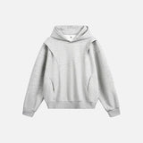 Y2K Cozy Solid Color Oversized Hoodie