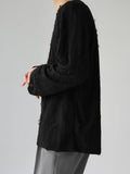 Breathable Retro Distressed Long Sleeve T-Shirt