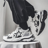 Vintage Stars Platform Sneakers