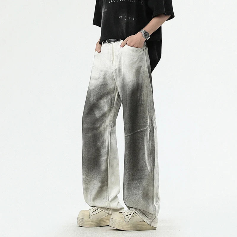 Essential Vintage Gradient Denim Jeans