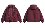 Oversized Warm Hooded Down Puffer Jacket