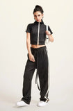Y2k Women's Zip-up Crop Top
