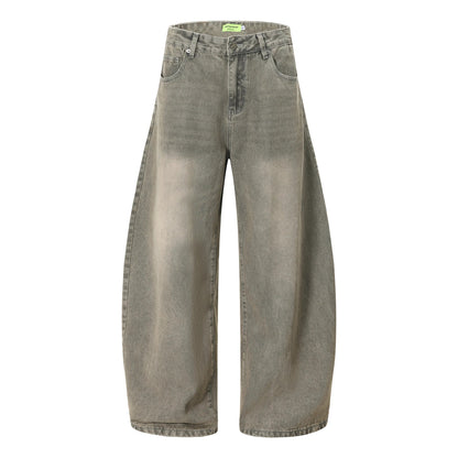 Arc Washed Grey Baggy Jeans