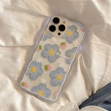 Flowers & Strawberries iPhone Case
