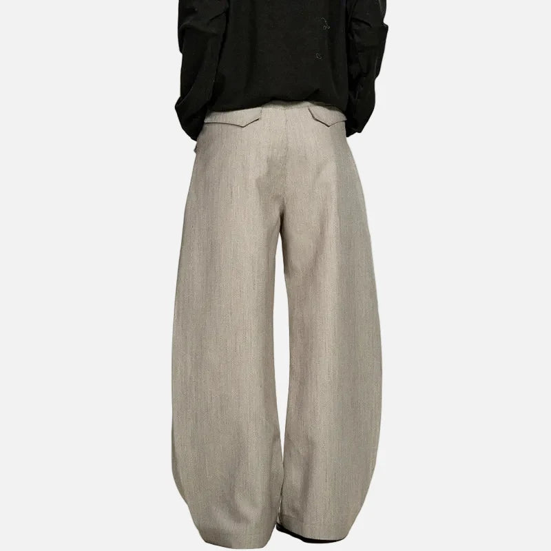 Old Money Style Double Pleat Pants
