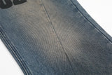 Retro High Street Double-Sided Printed Jeans