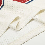 Insulated Y2K Patchwork Mesh Jersey Sport T-Shirt