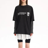 Retro Striped Short Sleeve Casual T-Shirt