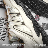 Wavy Solid Sneakers