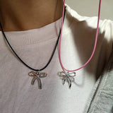 Y2K Elegant Ribbon Necklace