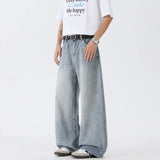 Effortless High Waist Wide Leg Denim Jeans