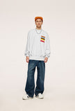 Oversized Rainbow Pocket Sweatshirts