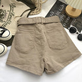 Mini Cargo Skirt With Belt