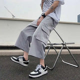 Loose Wide Leg Cargo Jorts