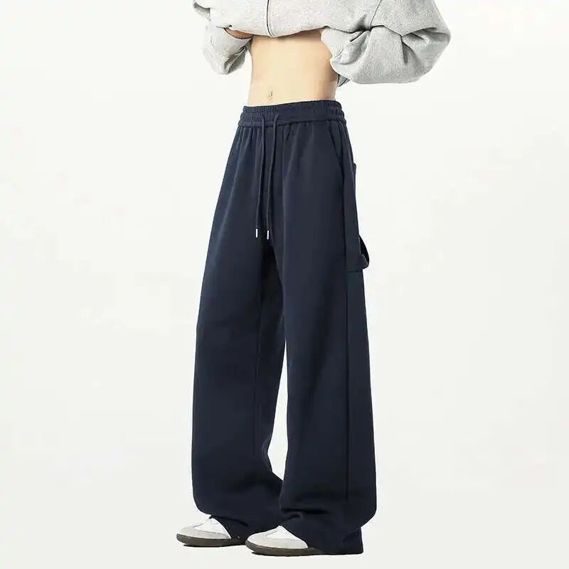Elastic Waist Korean Style Men's Pants