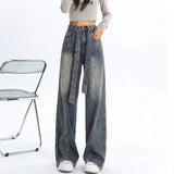 Signature 2000s Style Baggy Wide Leg Jeans