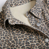 Trendy Leopard Style Long Sleeve Shirt