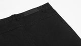 Flare Denim Cargo Pants