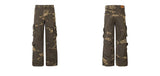 Y2K Chic Luxury Vintage Tie Dye Cargo Jeans