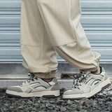 Versatile Retro Splice Green Sneakers