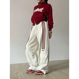 American Cool Retro Wide Leg Sweatpants
