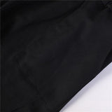 Wide-Leg Drawstring Baggy Pants