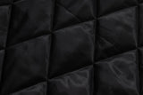 High Street Distressed Quilted Fur Hooded Jacket