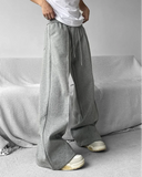 Y2K Versatile Classic Solid Wide Leg Jogger
