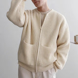 Men's Classic Handsome Cozy Knit Zip-Up Sweater